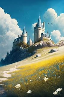 IEFSCAY Dream Castle Diamond Painting | Hi-Definition Flash Diamond DIY Painting Kit,for Room Decor,De-Stressing Art & Easy to Create A Stylish Home 12X12 inch