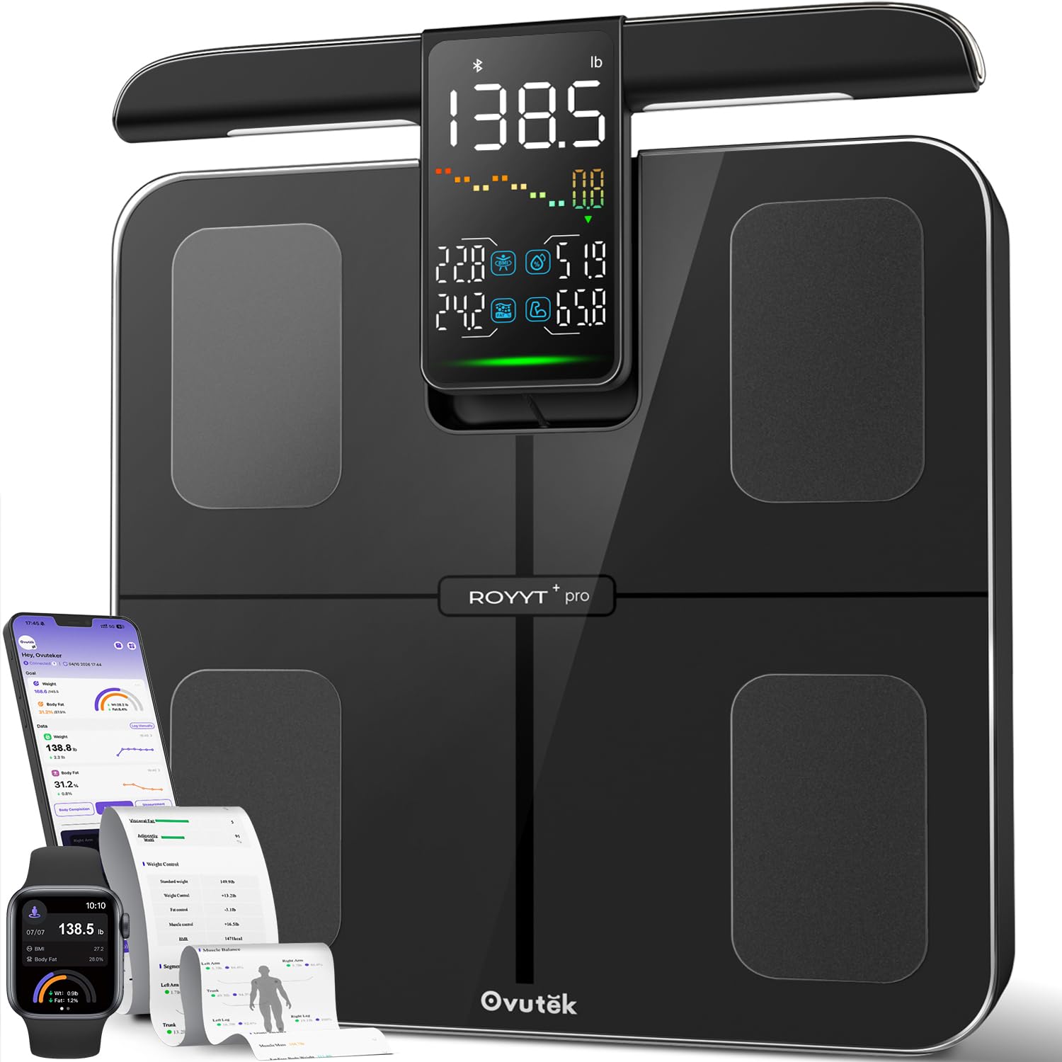 Exercise Poster for Smart Body Scale product research image