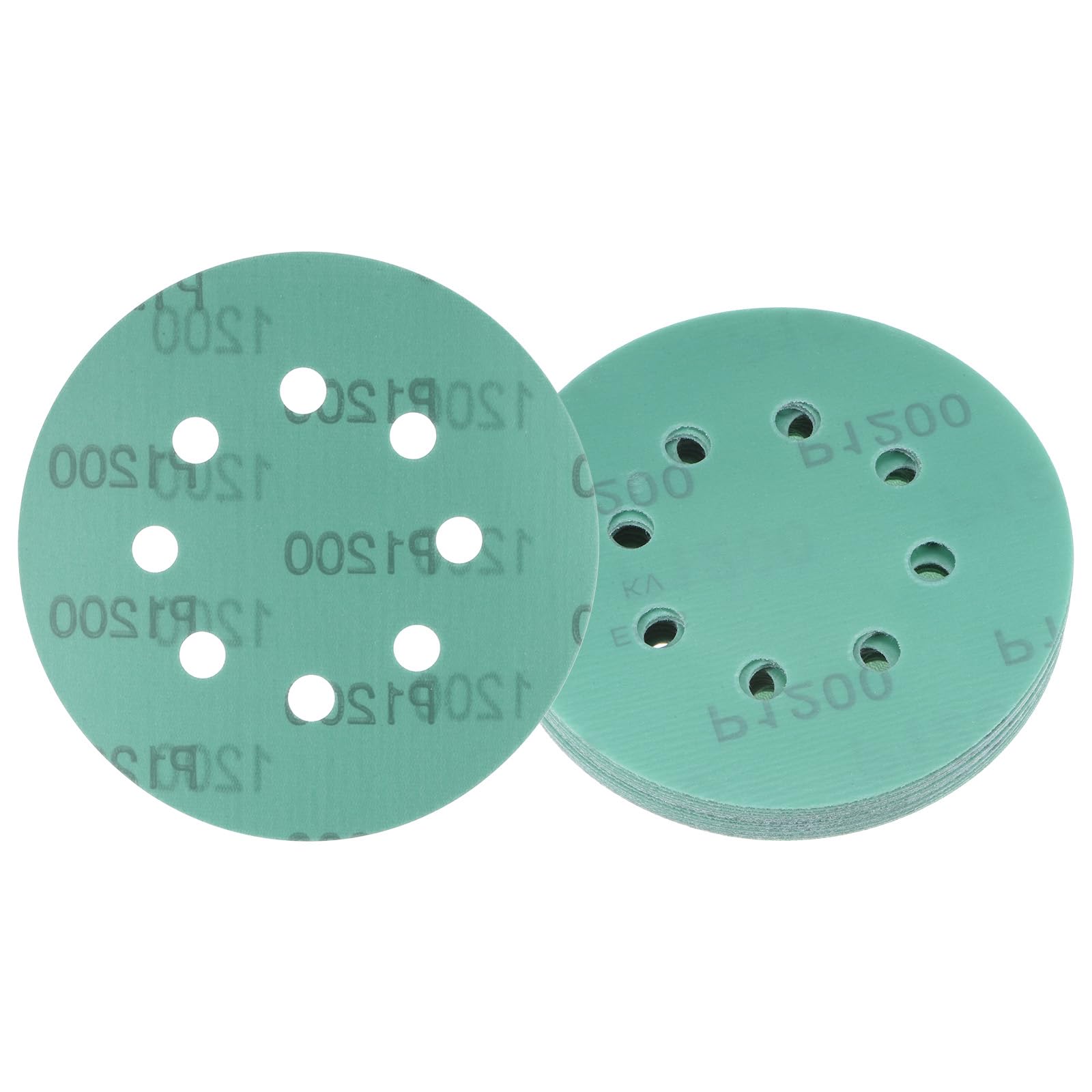 Kozelo 15pcs Green Film Sanding Discs