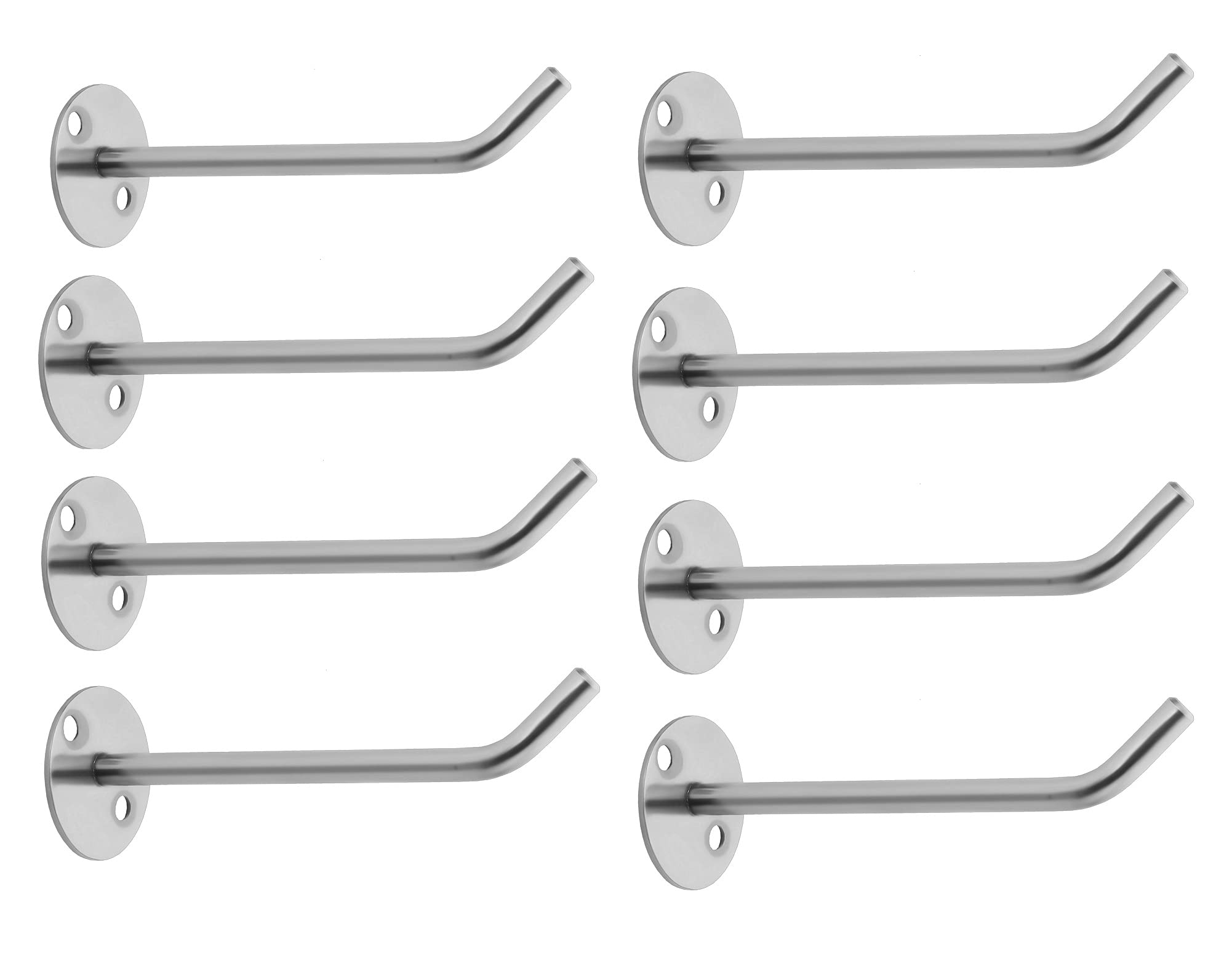 Nixnine Stainless Steel Display Hook Hanger for Showroom/Mobile Shop/Wall Mount/Clothes Pack of 8, (6 Inch) (B093FS8JCD) Amazon Price History, Amazon Price Tracker