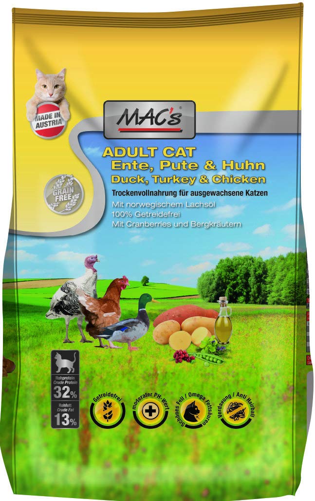 'Mac Cat Dry Cat Food Chicken Duck, Turkey — image 1