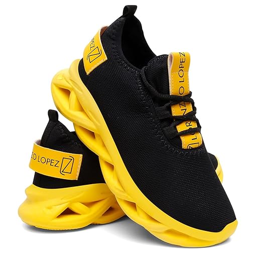 Tênis Academia Lorenzzo Lopez Racer – Masculino, Leve, Confortável, Antiderrapante