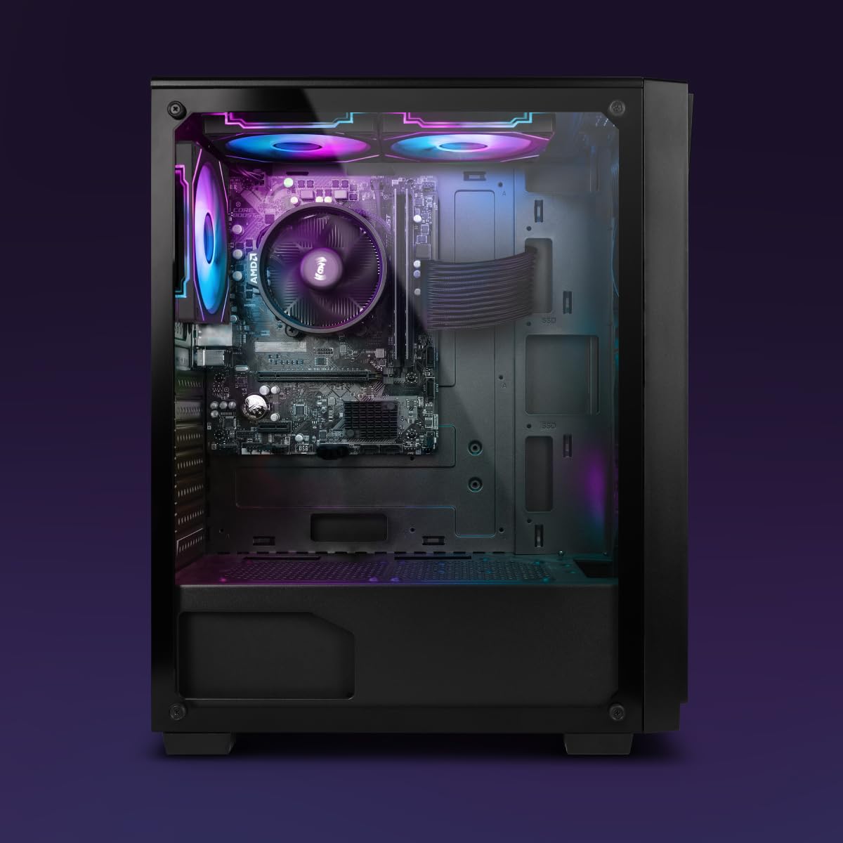Vibox VI-45 PC Gaming • Ryzen 3 3200G 4,0GHz • Radeon Vega 8 • 16GB RAM • 2TB HDD • 240GB SSD • Windows 11 • WiFi