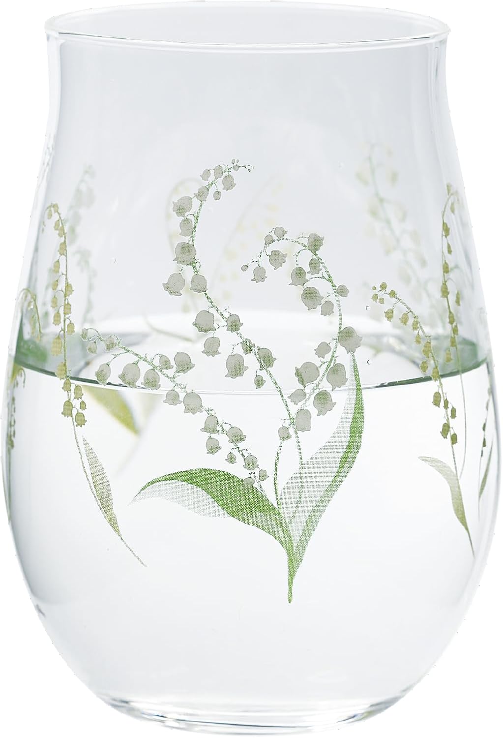 東洋佐々木ガラス Hanabun G099-T311 Pair Tumbler (Suzuran Pattern)