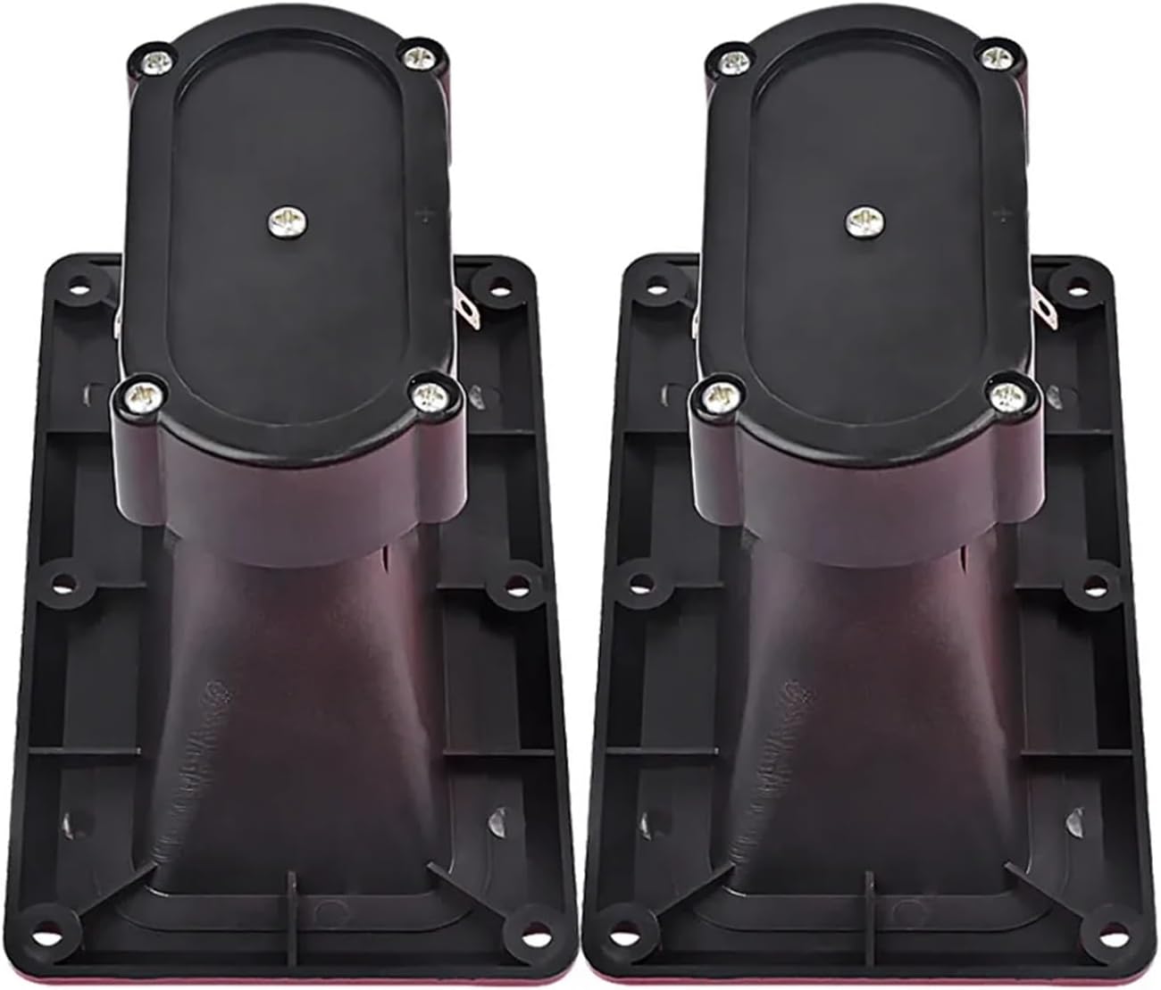 2Pcs Dual Piezo Tweeters 160 * 94MM Horn Piezoelectric Speaker 150W Buzzer Treble Piezo Head Driver Stage Loudspeaker(50R)