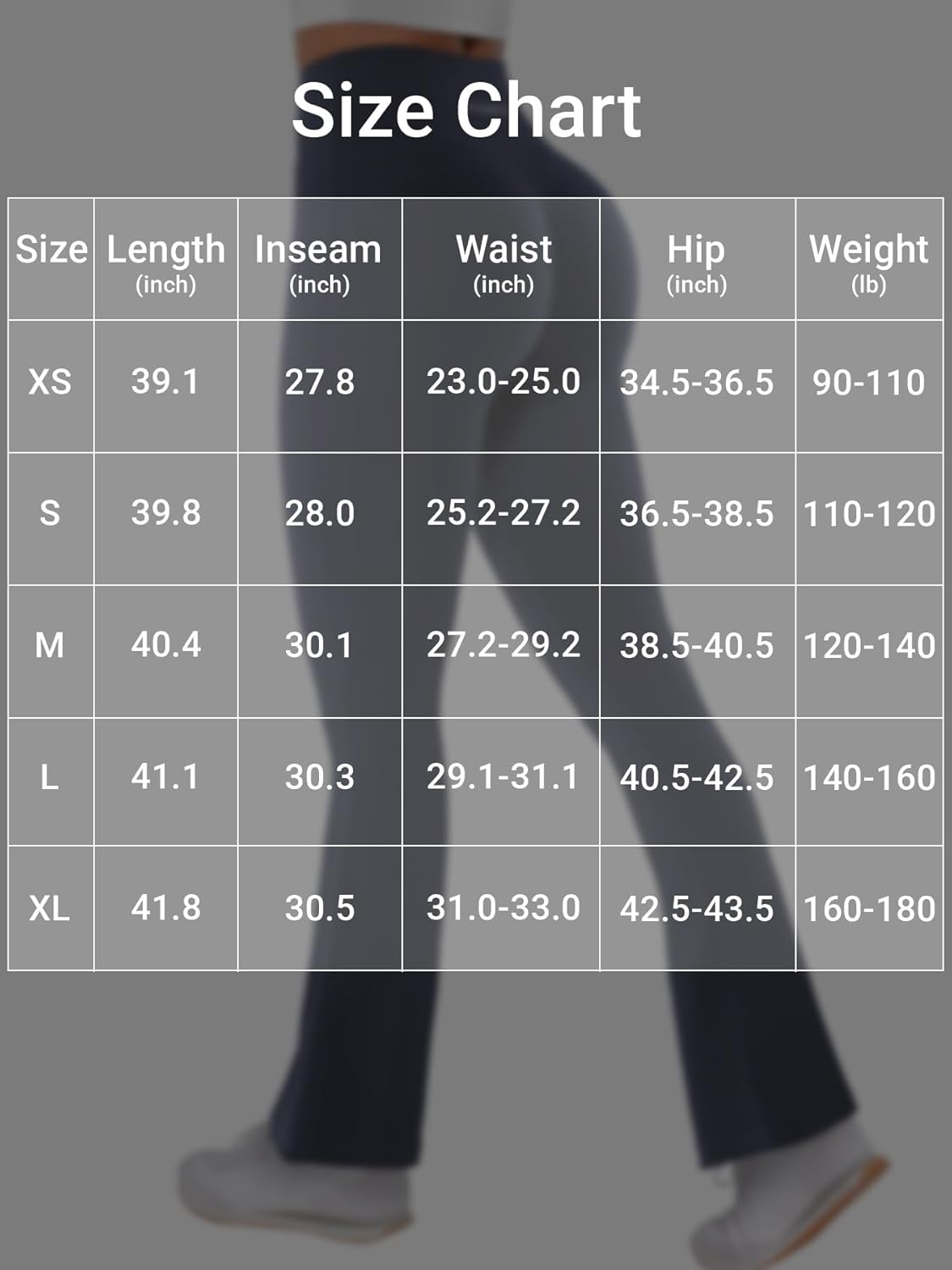 YEOREO Women's Mini Flared Workout High Waist No Front Seam Yoga Legging Pants - Image 6