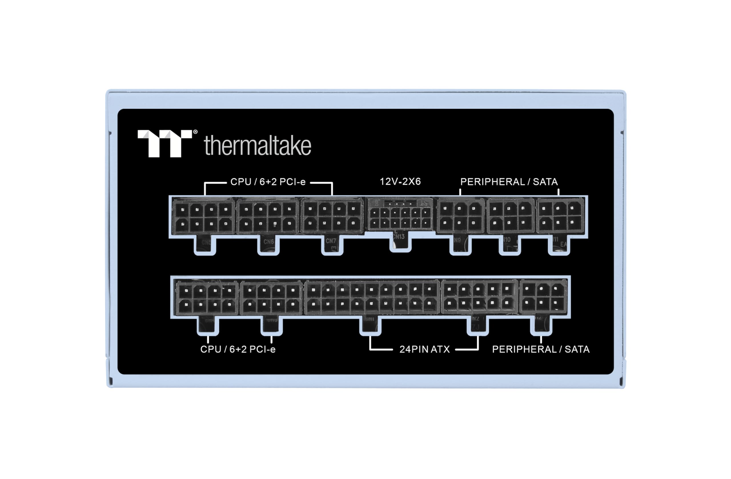 Thermaltake GF A3 1050 W zasilacz PC ATX-3.0, PCIe Gen 5.0, 80-Plus Gold, w pełni modułowy, cichy, 140 wentylatorów, certyfikat UE, 25 lat Hydrangea Limited Edition