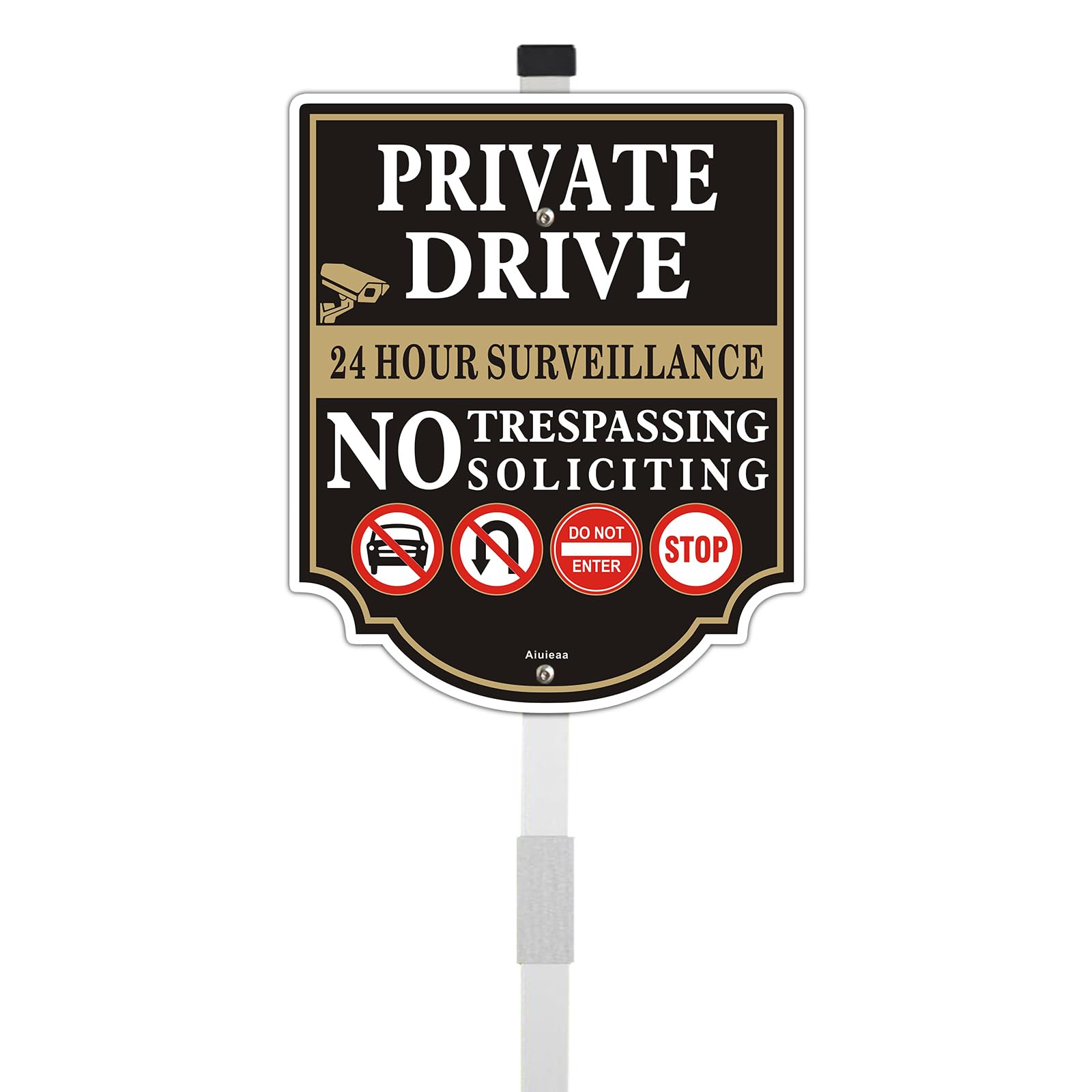 ●NO TURN AROUND Amazon.com: Private Drive No Turn Around Sign, 10
