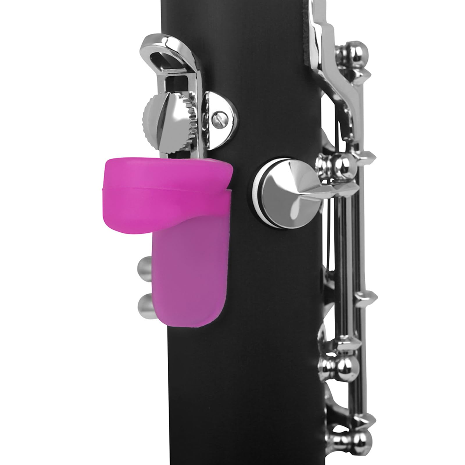 8 Cuscinetti In Silicone Per Poggiapollici Clarinetto E Oboe – Neri, Facili Da Montare