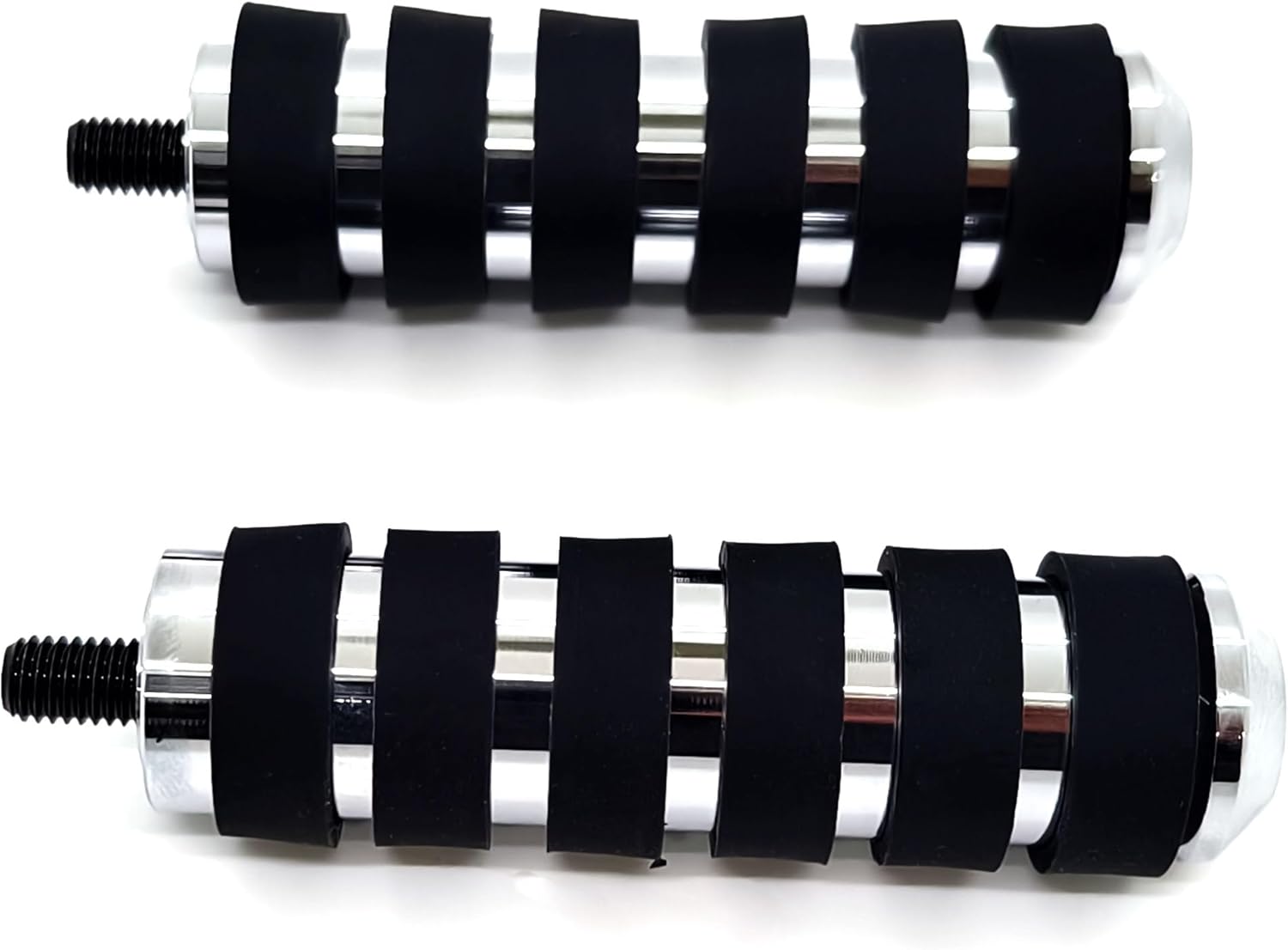 Motorcycle 3.8" Extended Shifter Peg Large Toe Foot Shifter For Harley Softail Sportster Dyna Fat Bob Touring Road King and Road Glide (Chrome 2)