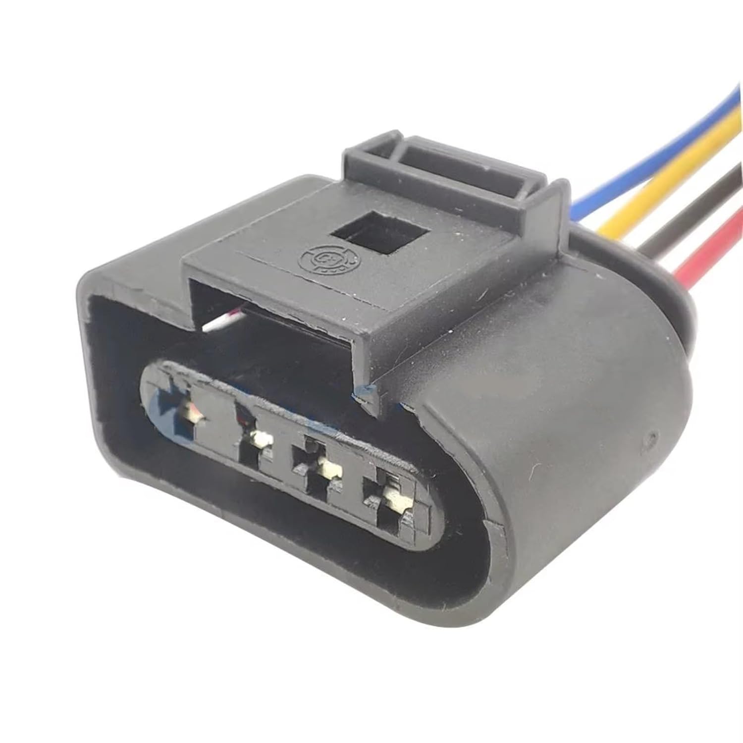 Ignition Coil Plug Compatible with VW 1J0973824 Electrical Harness Adapter Ignition Coil Plug Connector 4 Pin Replacement