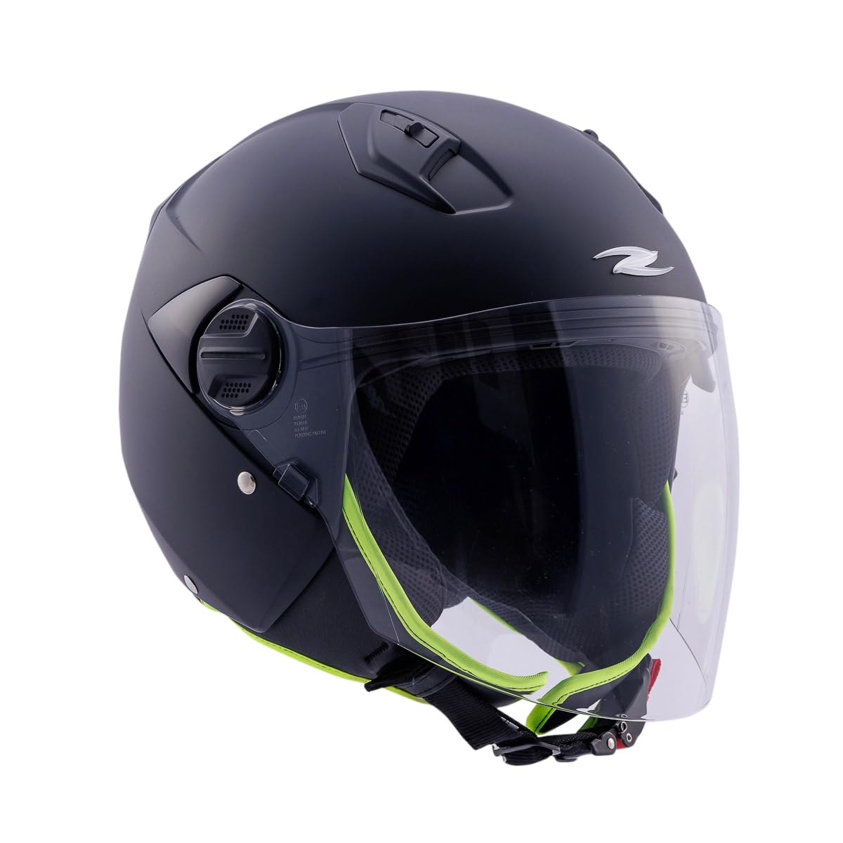 ZEUS-ZS 213 Açık Motosiklet Kaskı Matt Black M