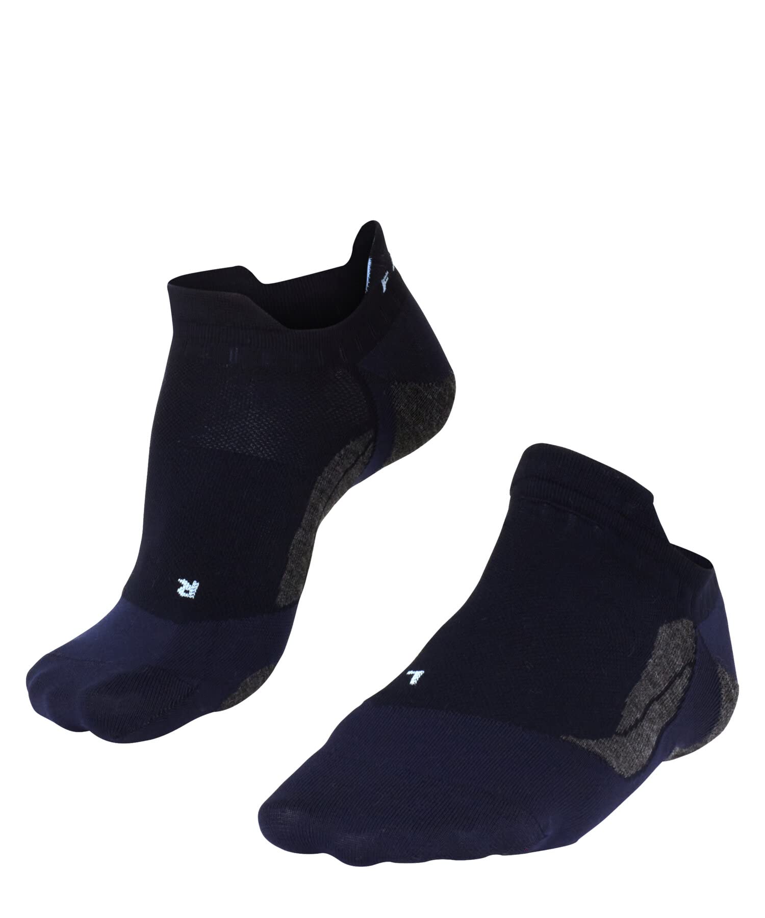 FALKE Men's GO5 Invisible M In Functional Yarn Anti-Blister 1 Pair Golf Socks, Blue Space 6116, 9.5-10.5
