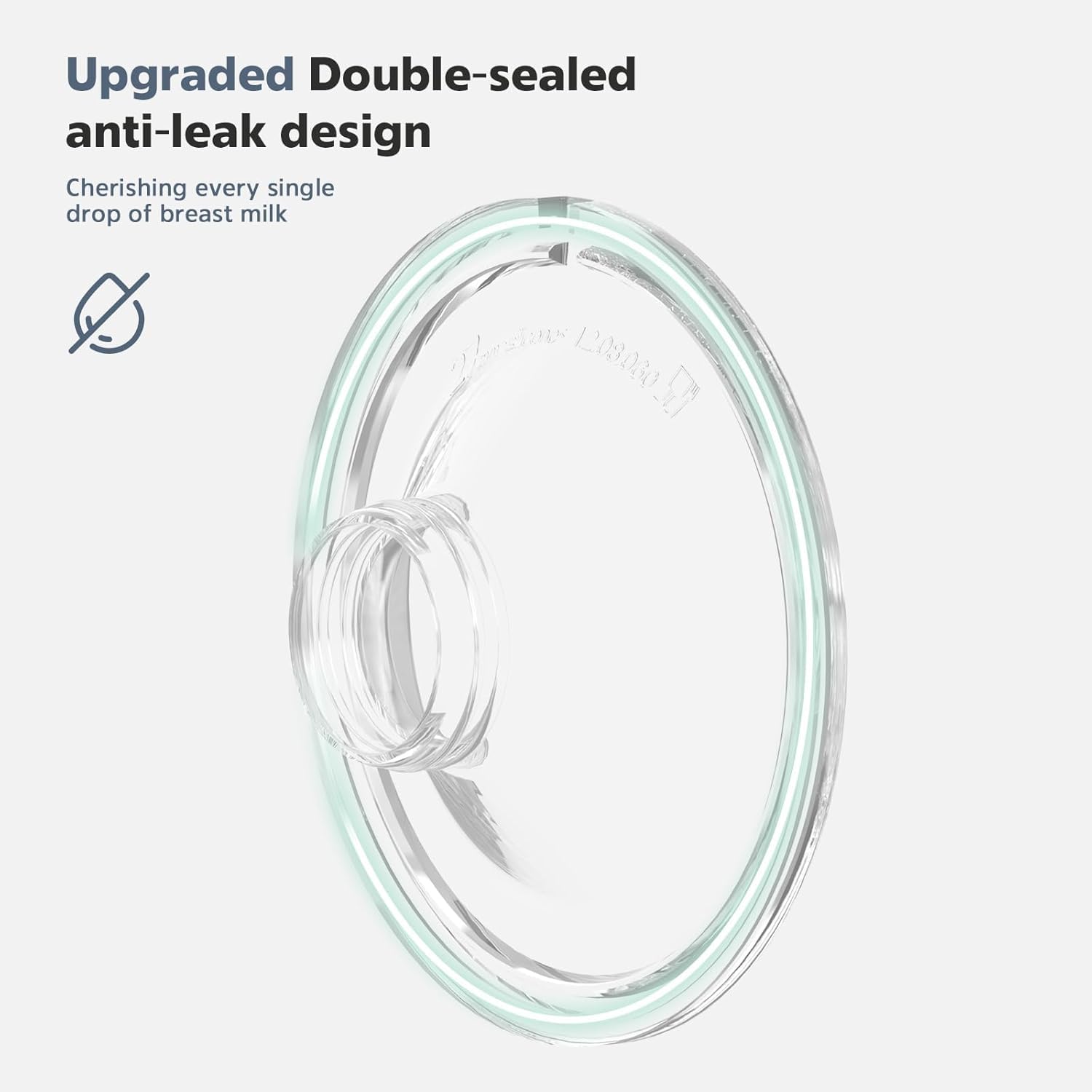 MOMMED Tiralatte Elettrico Doppio, Tiralatte Elettrico indossabile con 3 modalità e 12 potenze, 24 mm Tiralatte con design a prova di perdite, Ricaricabili, Include 17/19/21 mm inserti flangiati
