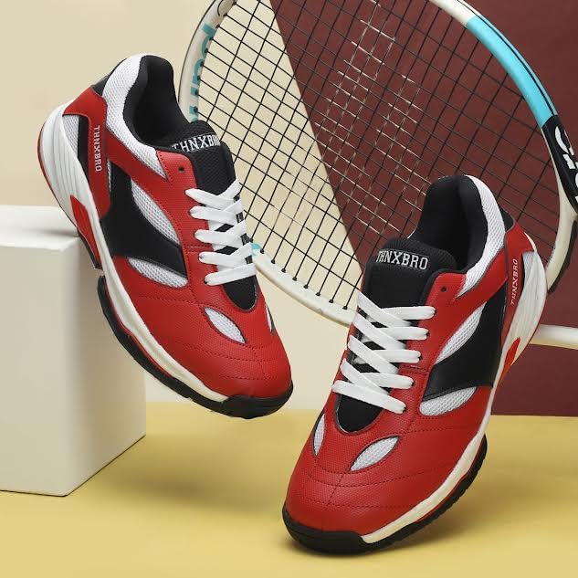Image of Shoes for Men Tennis and Badminton Sports Stylish Comfortable Men's Shoes