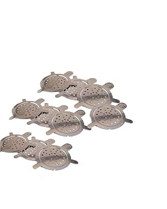 10 Stainless Steel Reusable Shisha Screens for Hookah Bowl for Better Burning Charcoal and Protect Shisha Flavor from