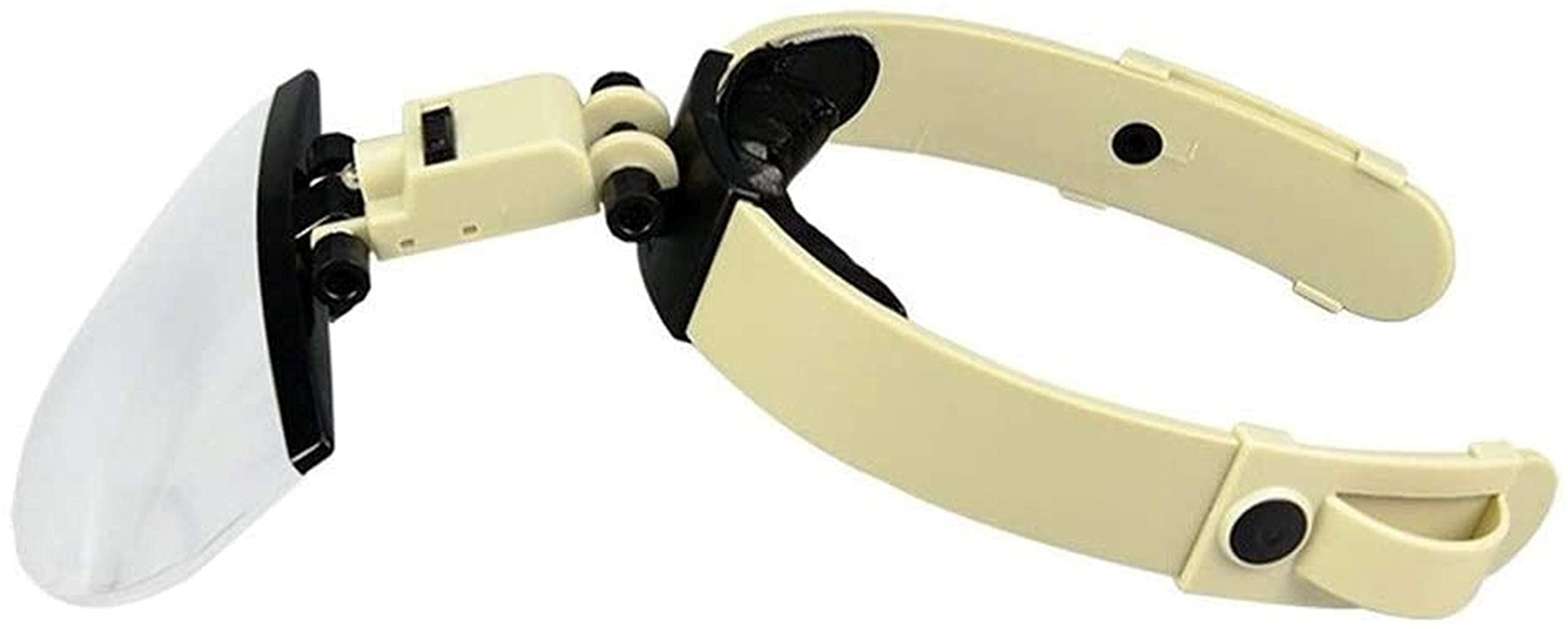 Lupa para Diadema, Lupa iluminada para Montaje en Cabeza, Lupa para Diadema con luz LED, Lupa de Lectura, Gafas, reparación electrónica para Lectura, joyería, Lupa para Pasatiempos, Lectura, Lupa de