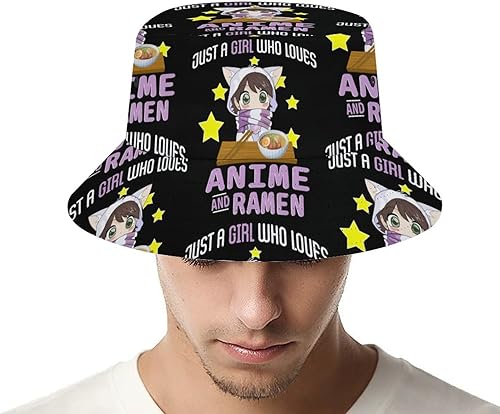 Miniatura 6 de Just Girl Who Loves Anime Ramen - Sombreros de verano para mujer, de algodón, plegables, para playa, a la moda, ligeros, al aire libre, sol,