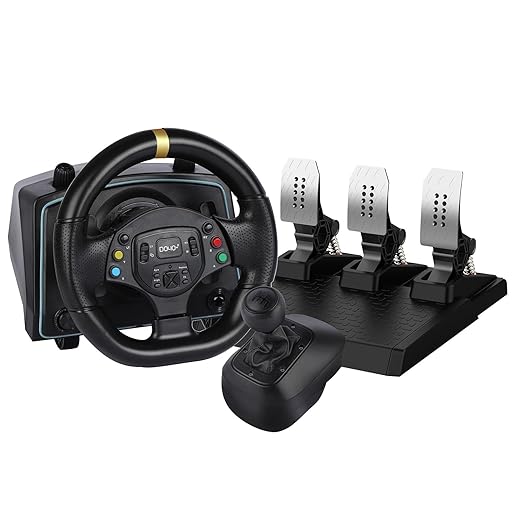 Eres Nadie en Forza Horizon 6 9 619SQv6PpcL. SX522 DOYO Racing Wheel with 1080° Rotation, Hall Effect Pedals, 6-Speed Shifter & Dual Vibration for Xbox Series X|S, Xbox One, PS4, PC, Nintendo Switch, Android