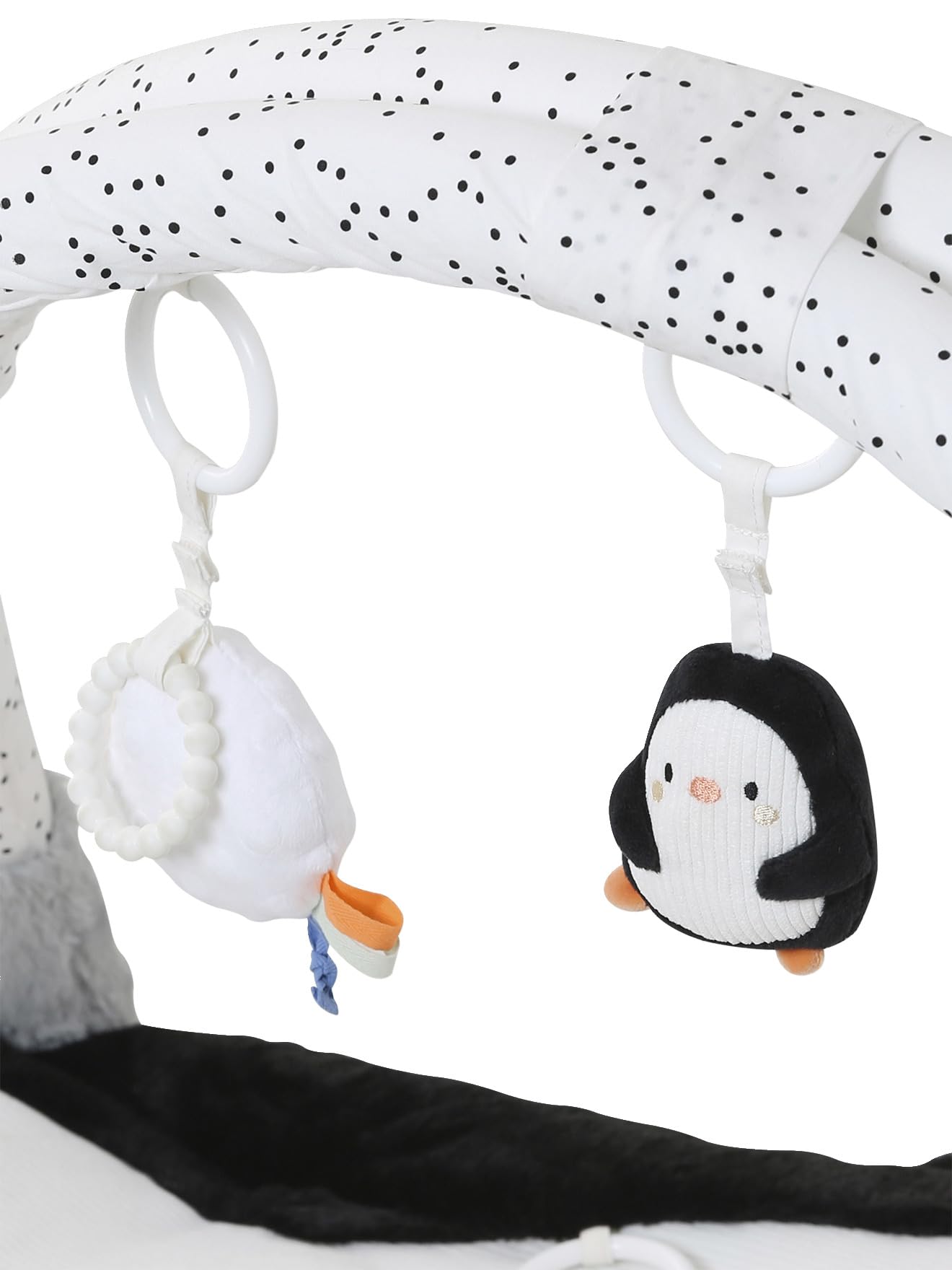 VERTBAUDET Activity-Decke mit Spielbogen GRÜNER WALD oder PINGUIN weiß