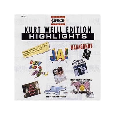 Kurt Weill Edition - Highlights