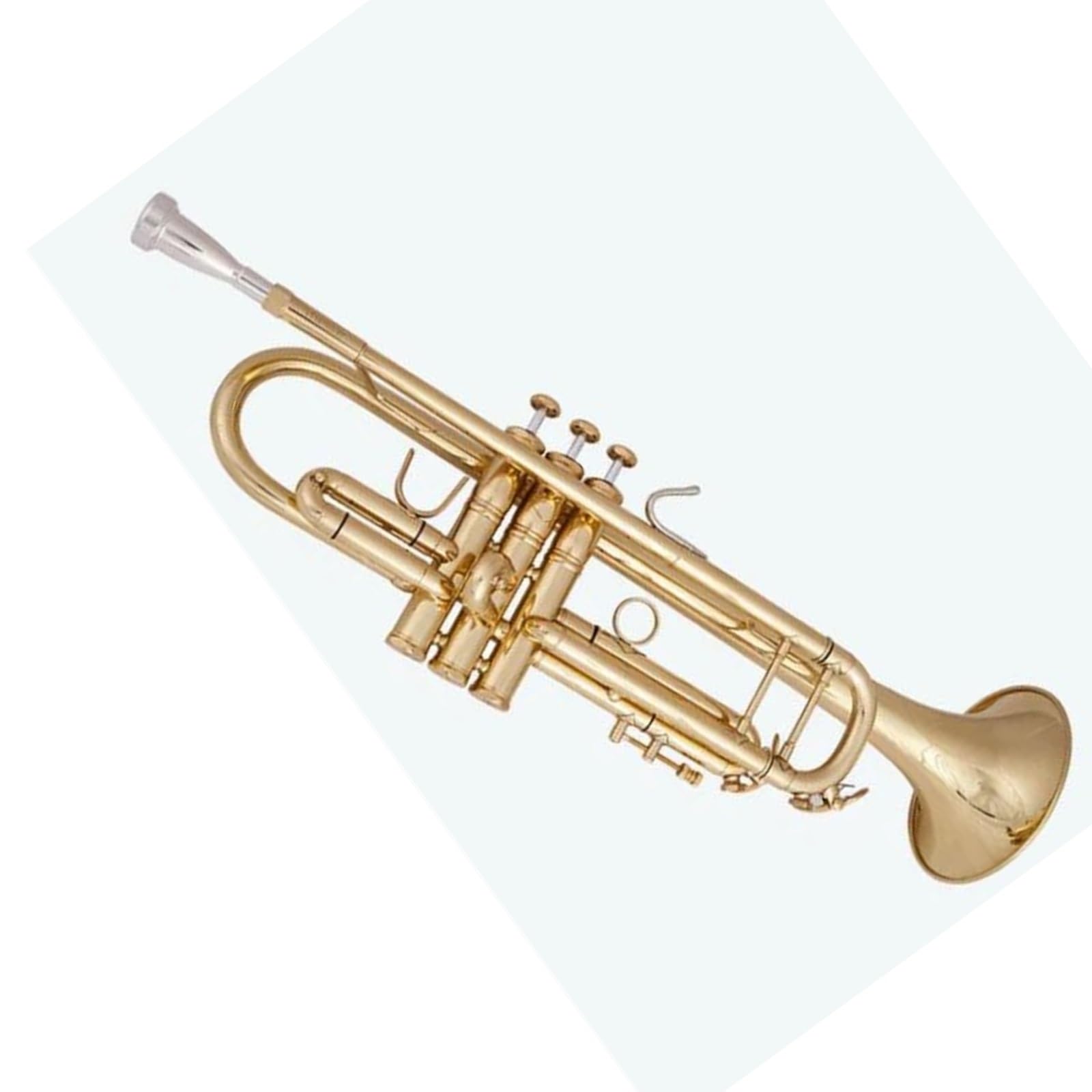 Trąbka Bb Gold Profesjonalny Instrument Dęty Z Futerałem Trąbka profesjonalna