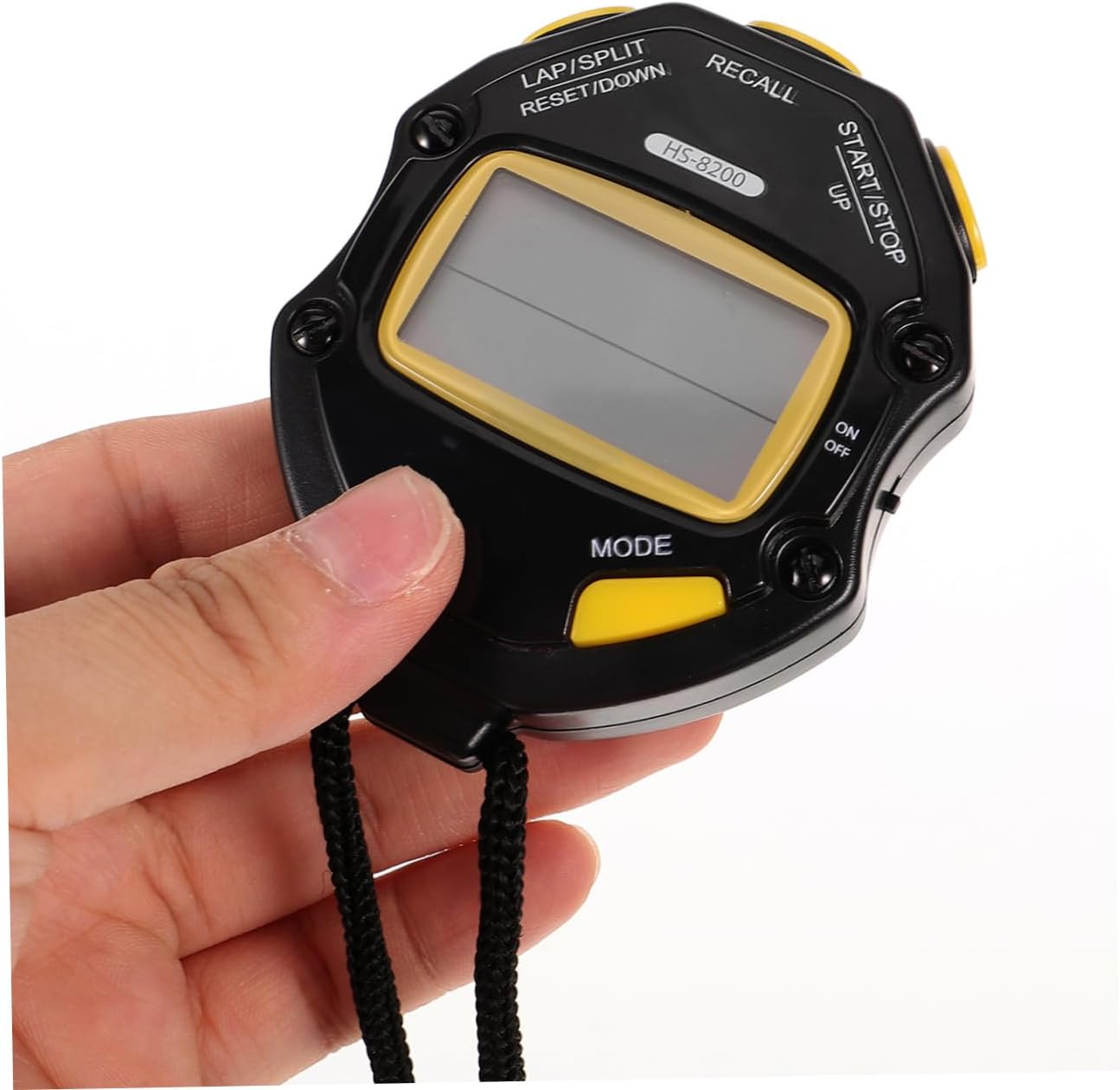 Digital Stopwatch Timer for Sports and Running, Handheld Referee Stop Watch with Large Display, Portable Exercise Timer for Outdoor Training and Fitness Coaching image 4