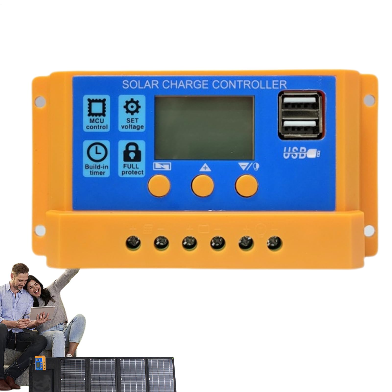 Contrôleur de charge solaire 30A pour protéger vos batteries 12V 24V