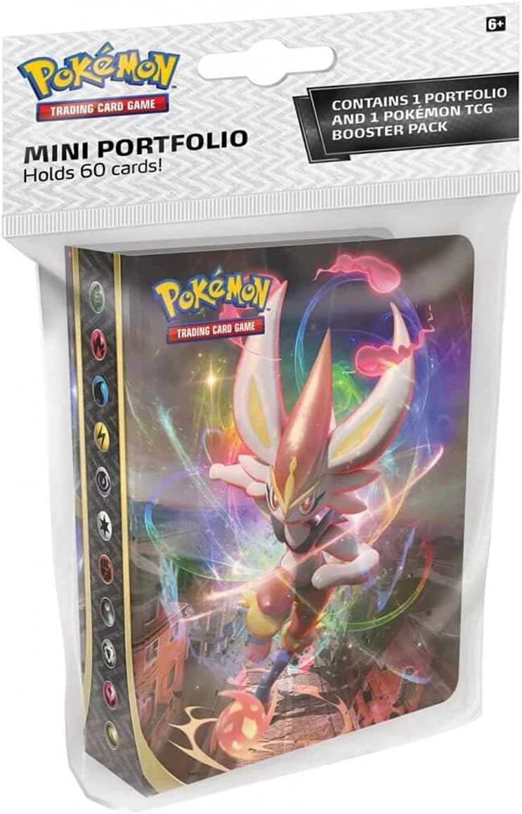 Pokemon Pokémon 173-80699 Sword & Shield Rebel Clash-Mini Portfolio with Booster