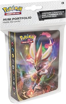Pokemon Pokemon 173-80699 Sword & Shield Rebel Clash-Mini Portfolio with Booster