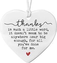 Thank You Christmas Gift, Midwife Gift, Friend Gift, Appreciation Gift, Appreciation Ornament, Coworker Meaningful Leaving, Retirement Gift (Thanks)
