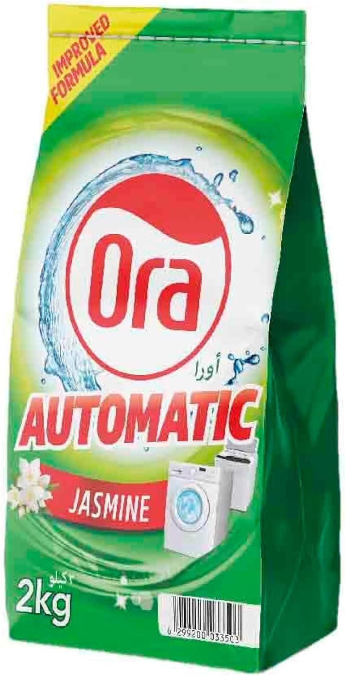 ORA Viva Automatic Jasmine Detergent Powder 2 kg, White
