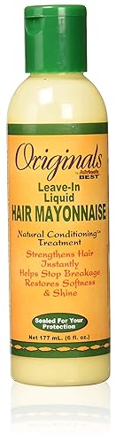 Africa's Best Acondicionador, Originals Hair Mayonesa sin enjuague, 6 onzas líquidas