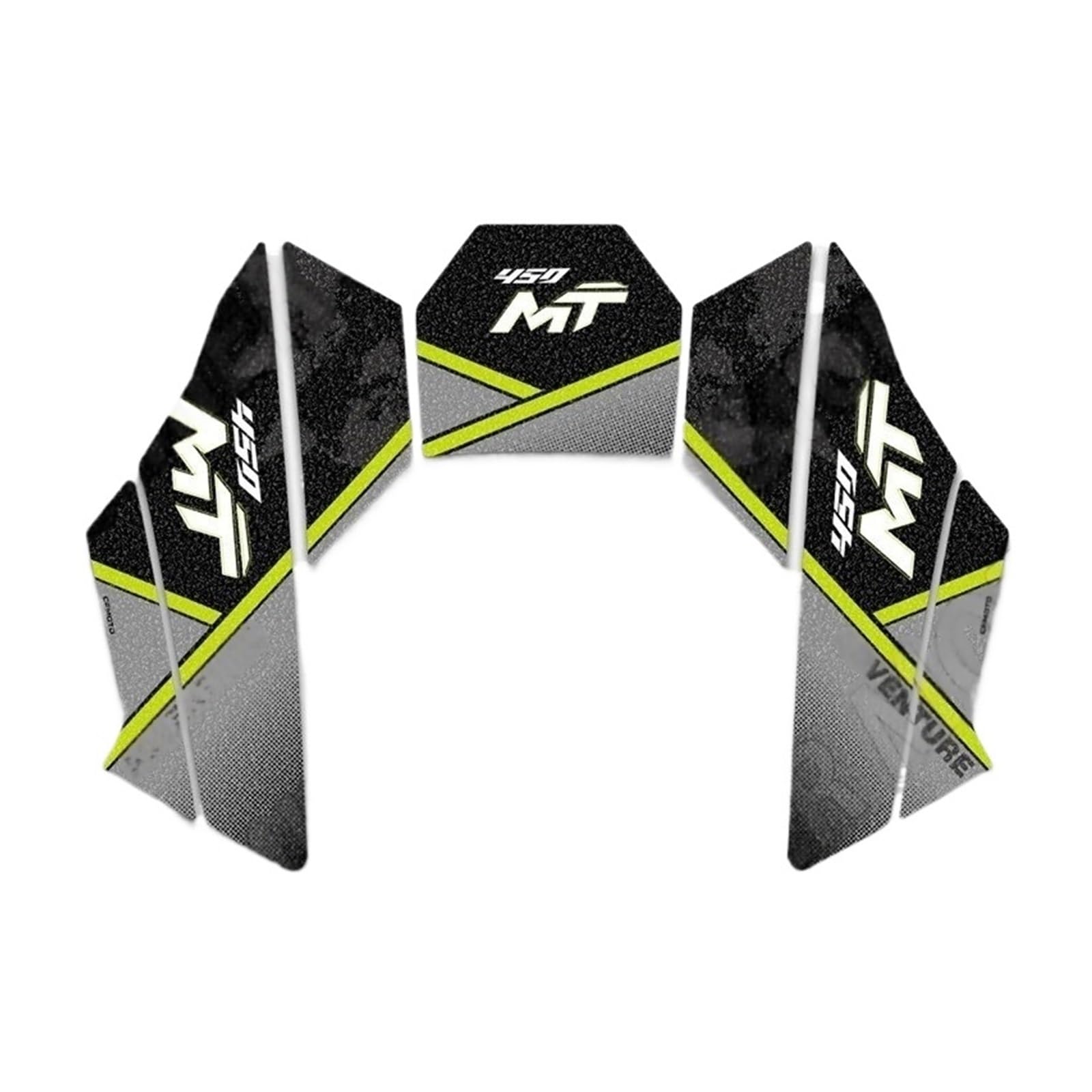 Motorbike Tank Pad Sticker Motorcycle Tank Pad Protector Sticker Decals Accessories for for CF Moto 450MT 450 MT Tank Pad Protection Sticker