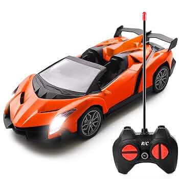 ランボルギーニスタイル　大型ラジコンカー　オレンジ Amazon.co.jp: 2.4GHz ランボルギーニ モデルカー RASTAR 1:24