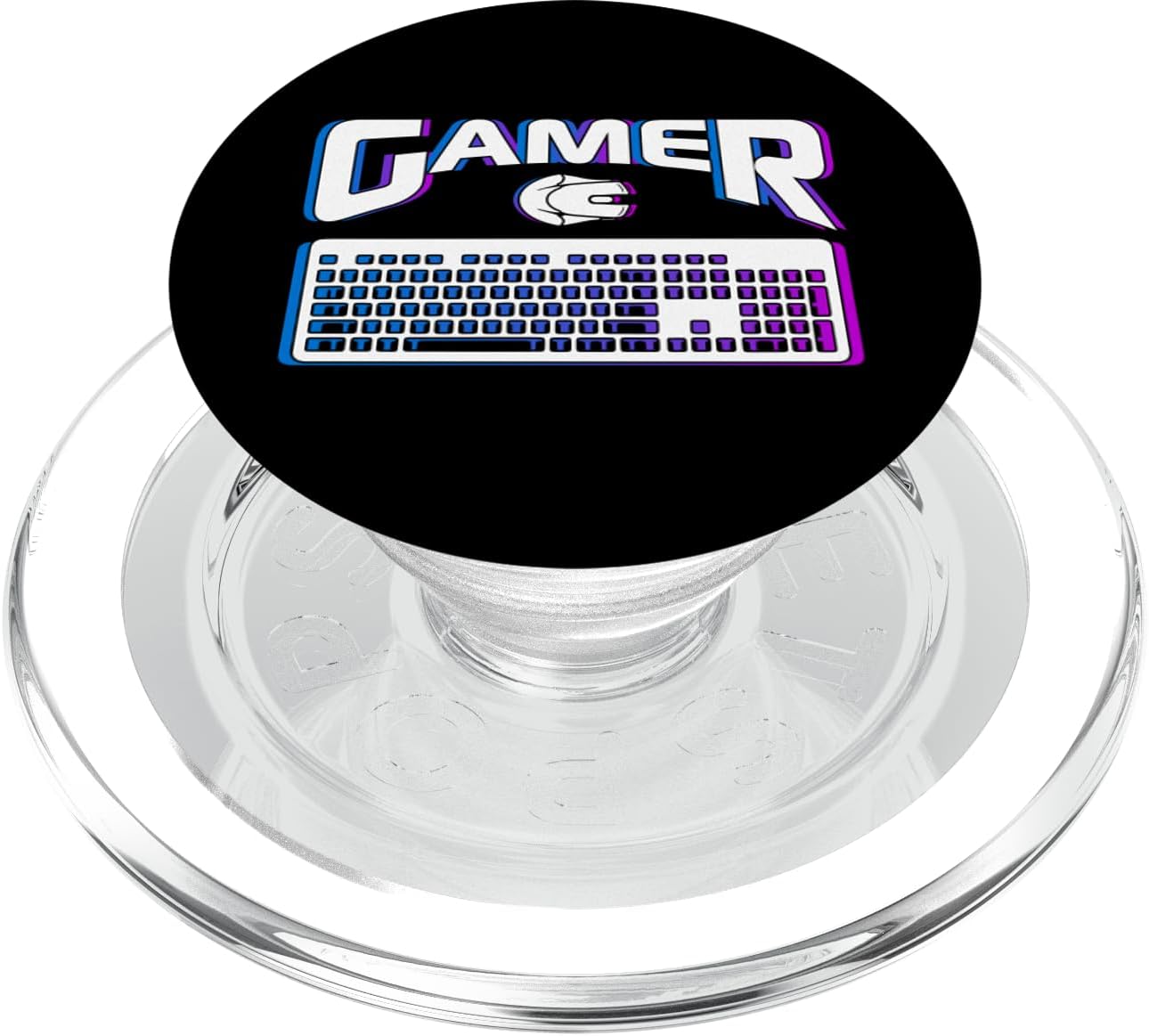 Funny PC Gamer Keyboard Video Computer Gaming Lovers Outfit PopSockets MagSafe PopGrip for iPhone
