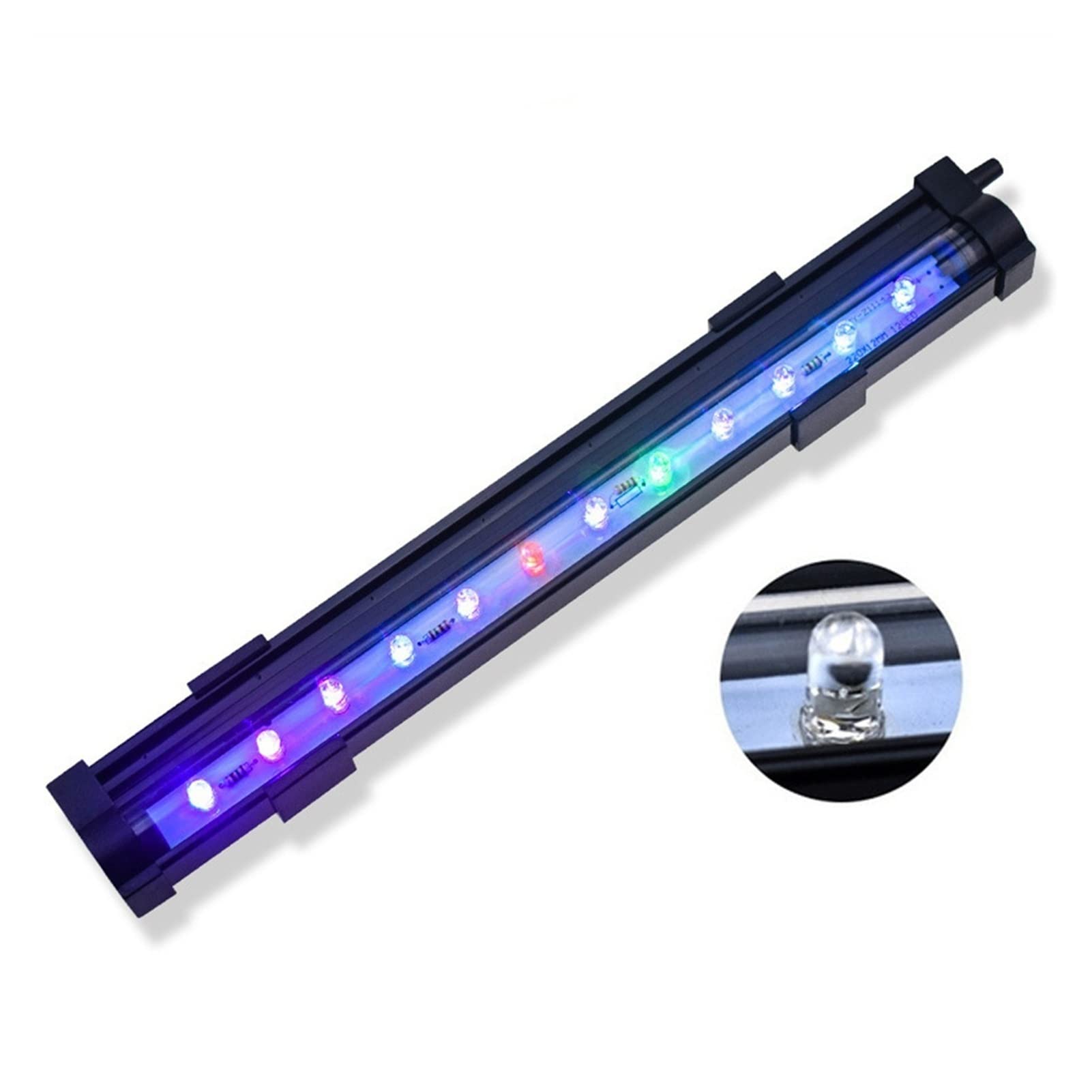 Subacquee Luci 15-6. 0cm. Flash Light Light Aquarium GUIDATO Lampada sommergibile leggera del serbatoio di pesce Highlight Multicolor Highlight impermeabile illuminazione subacquea Luci per laghetto (