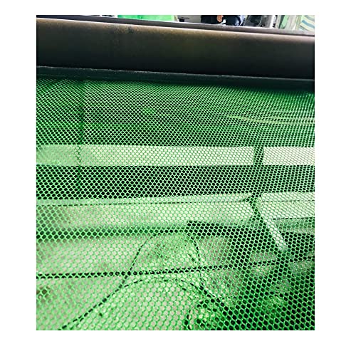 Image of SAI Balaji 6.6 Feet Height X 15 Feet Length UV Stabilized PVC Tree Guard Net Fencing Fencing Mesh Anti Bird Net Green Color SBO83