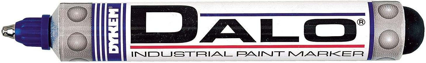 Dalo Marker Industrial Steel Ball Medium Tip Paint Marker (Blue)