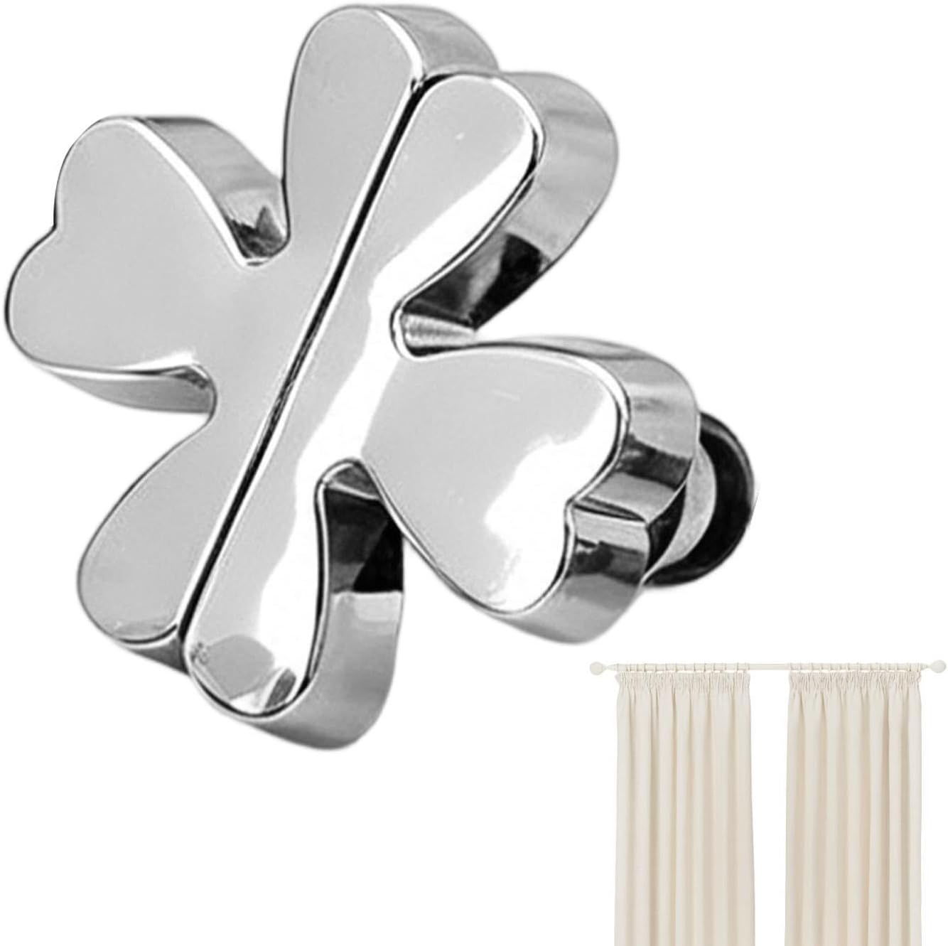 Blackout Drape Clips Easy Install No Drill Clamps