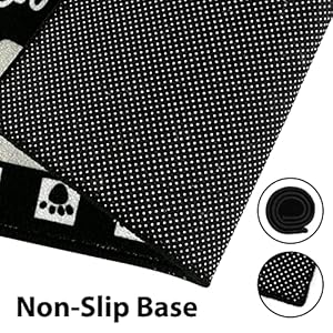 Dog Food Mat, Water Absorbent Pet Food Mat, Non Slip Placemat for Pets Bowl and Water, Easy to Clean, Machine Washable Feeding Mats for Medium Breed, Large 16'' x 24''(Paw) Dog Food Mat Water Absorbent Pet Food Mat Non Slip Placemat for Pets Bowl and Water Easy to Clean Machine Washable Feeding Mats for Medium Breed Large 16 x 24Paw
