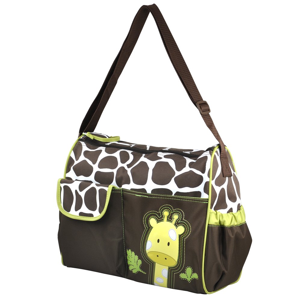 borsa a tracolla per il cambio pannolino, impermeabile, con tappetino da viaggio