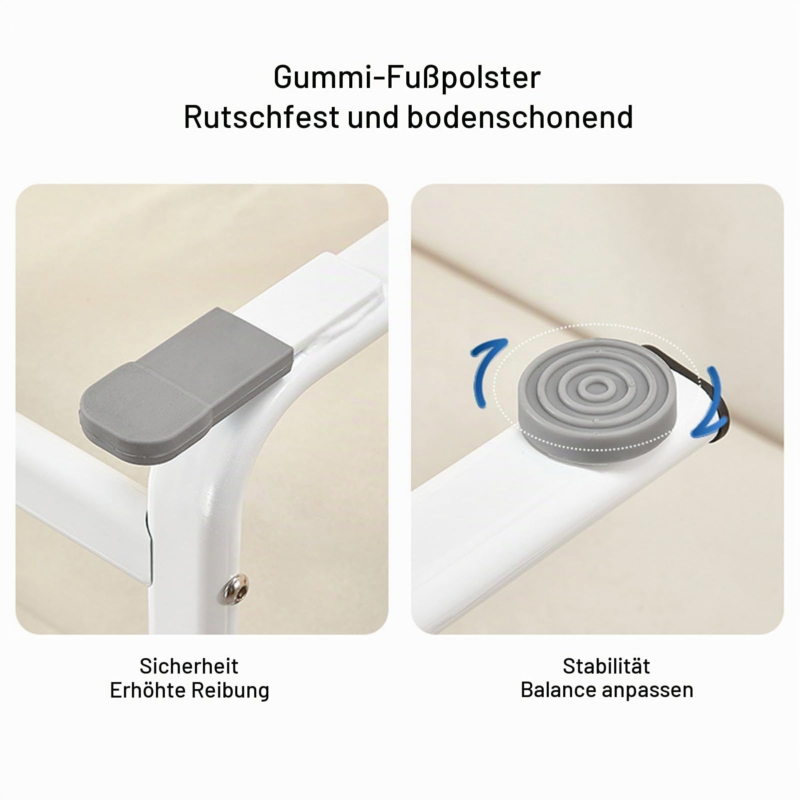 Chr Couch-Aufstehhilfe, 6-Fach höhenverstellbar, rutschfeste Couch-Hebehilfe für die Mobilität älterer Menschen und tägliches Stehen und Sitzen, mit TPE-Griffen