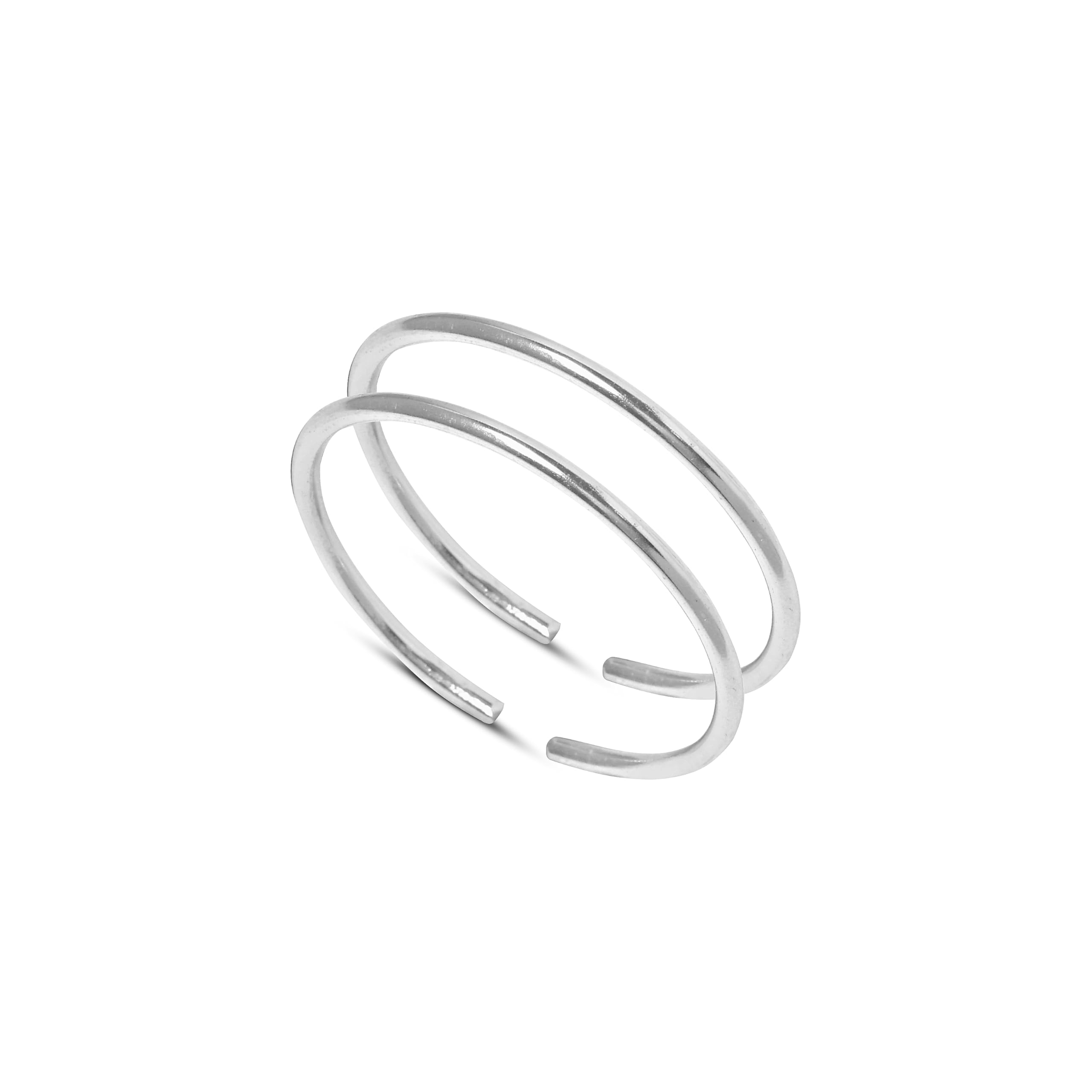 Paavni 925 Sterling Silver Toe Ring(Leg Thumb Rings) round shaped, simple comfortable Style for Women Glossy white Pure Chandi Bichiya for thumb leg (B0D95WKJP8) Amazon Price History, Amazon Price Tracker