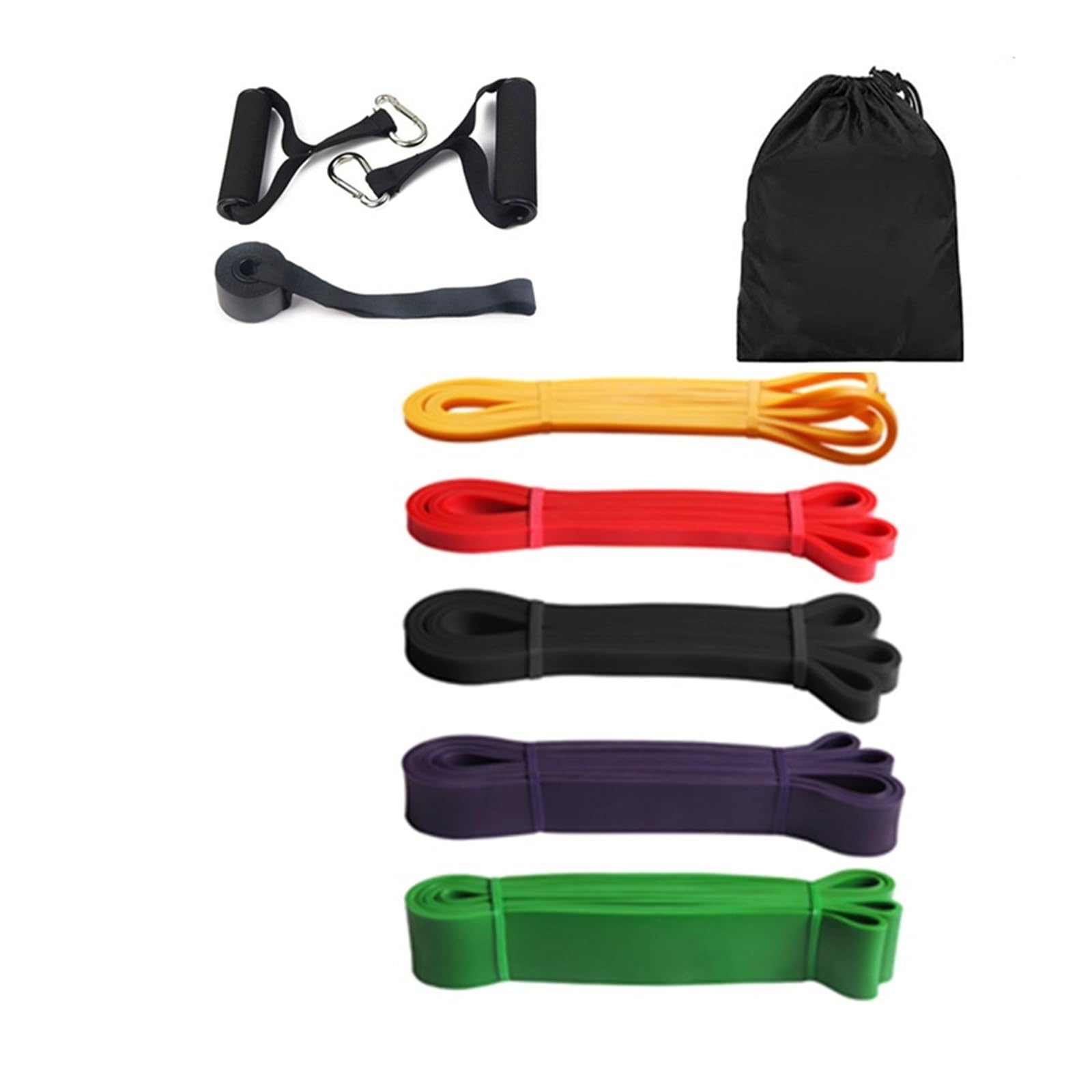 Fitnessbänder Widerstandsbänder Hochleistungs-Stretch-Widerstandsband aus Latex, elastische Sportbänder, Klimmzughilfe for Workout, Fitness, Muskeltraining, Heim-Fitnessstudio