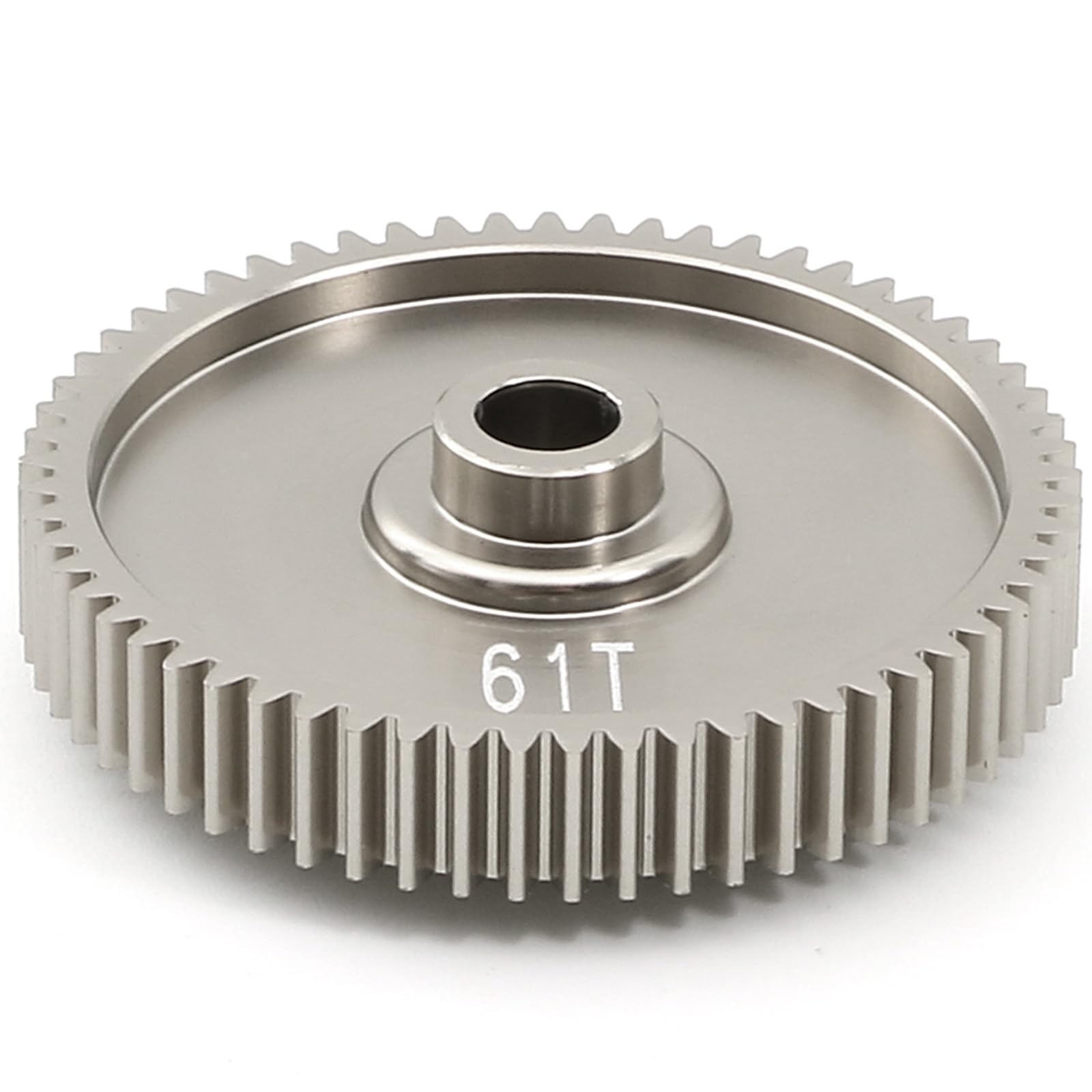 Spur Gear 61T 0.6Mod High Speed Gear for Tamiya TT01, TT01D, TT01E, TT01ES 1/10 RC Car Replacement #51004 Upgrade Parts, Compatibility for 18-19-20-21-22T 0.6M Pinion Gear