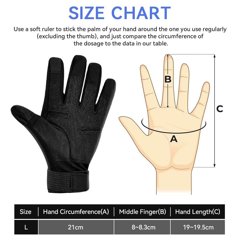 Gants Tactique Militaire Gants Tactiques Unisexe Ecran Tactile Scooter Motocross Respirant avec Protection Gant Scooter pour VTT, Chasse, Randonné, Escalade