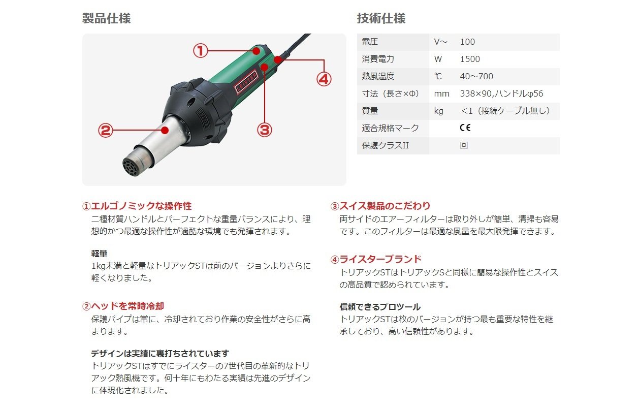 Amazon.co.jp: LEISTER ライスタースターター5点セット 純正品 217992