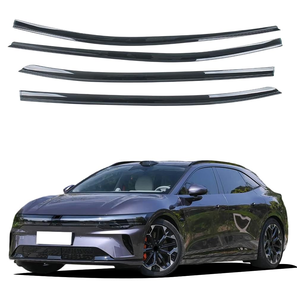 nwsplmy Wind Deflectors for Zeekr 007GT 2025 model, Rain Guards Window Visors, 4-Piece, Protects Against Fading & Cracks