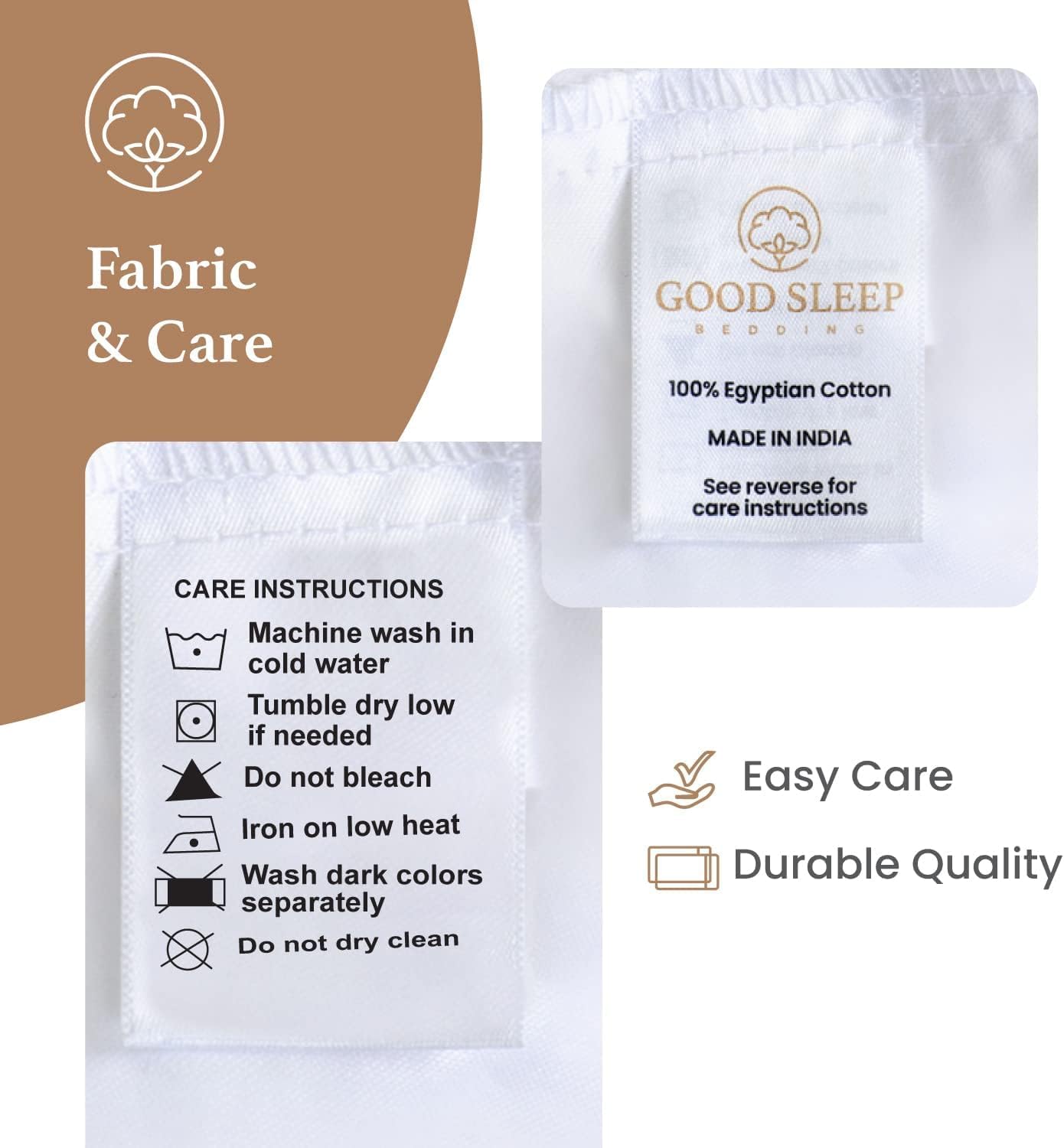 Good Sleep Bedding Flat Sheet King - 800 TC King Flat Sheet Only, 100% Egyptian Cotton Flat Sheets, Soft & Breathable Hotel Style Flat Sheets for King Size Bed - Light Gray